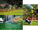 Click to enlarge Hydroblast Scarecrow Protects Your Garden from Pests