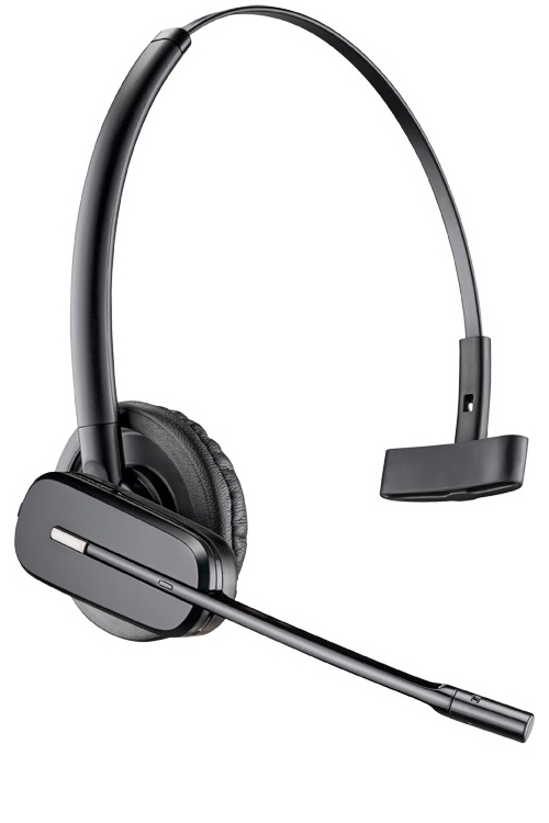 Plantronics Office Headset Plantronics CS540 Wireless Office Headset System - Headset (over the head mode)