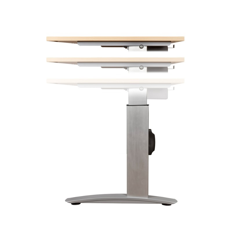 DeskRite 300 Electric Height Adjustable SitStand Base by Posturite