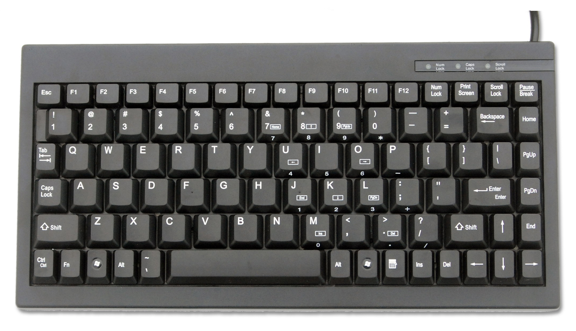 Mini Keyboard by SolidTek : ErgoCanada - Detailed Specification Page