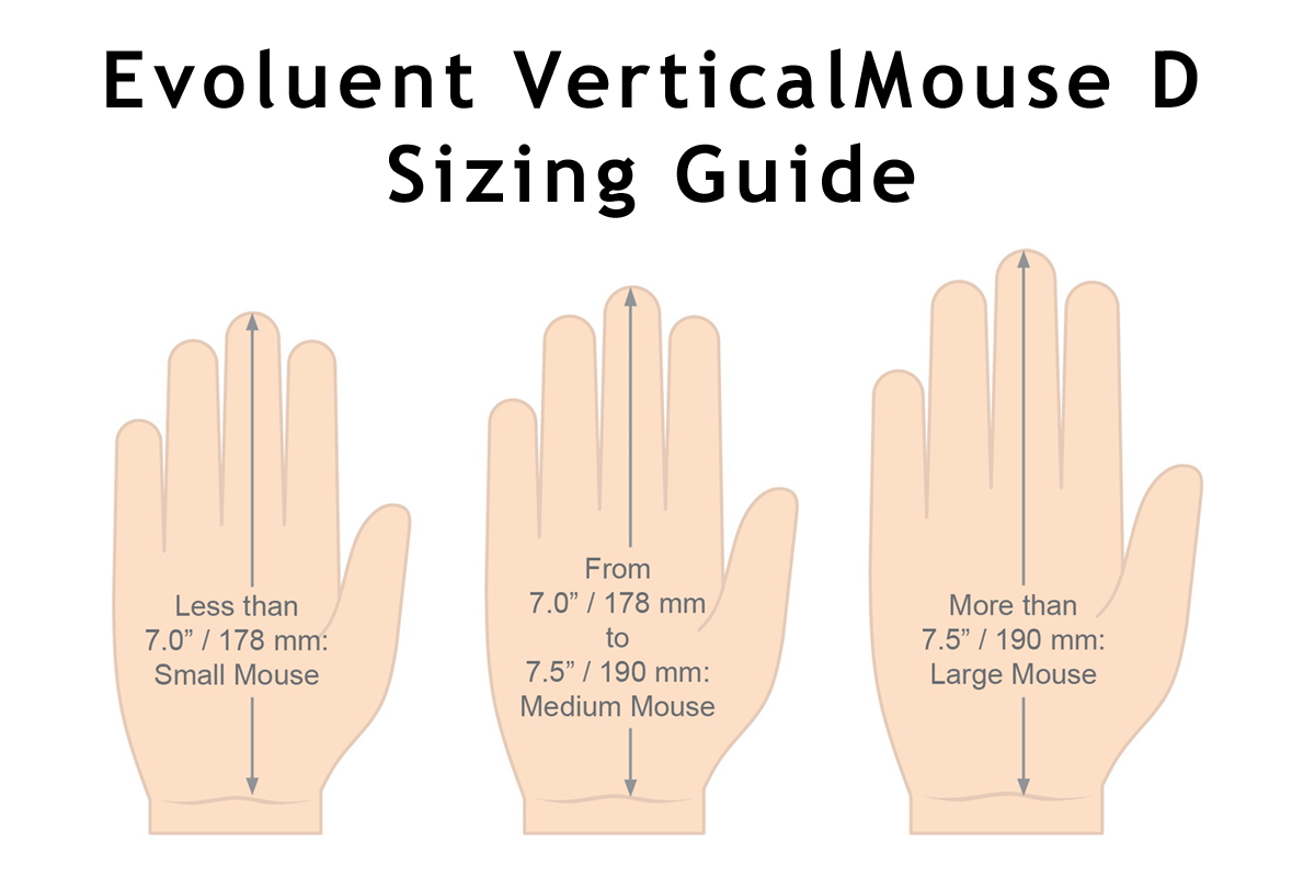 Evoluent VerticalMouse D Large Wireless