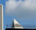 Roof Edge Polycarbonate Bird Spike Installation