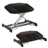 ErgoUP Double Leg Rest (Memory Foam) Adjustable, Ergonomic, Elevate Your Legs at Your Desk