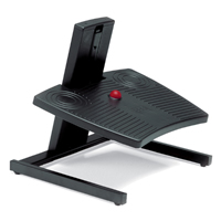 ErgoUP Double Leg Rest (Memory Foam) Adjustable, Ergonomic, Elevate Your Legs at Your Desk