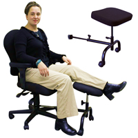 leg support under desk