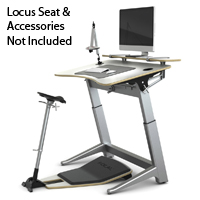 Locus Standing Desk By Focal Upright Furniture Ergocanada