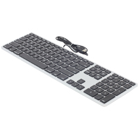 Wired Aluminum Keyboard for Mac - Silver - French Canadian Version