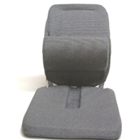 Sacro Ease Memory Foam Seat & Back Support BRSCMCF (15”)