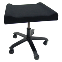 ErgoUP Curve - Cradled Leg Rest for Office Seat