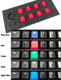 Freestyle Edge Textured Key Kit - 5 Colours