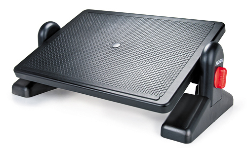 Adjustable Foot Rest by Aidata : ErgoCanada - Detailed Specification Page