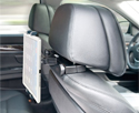 Car Headrest Tablet Mount - In Use
