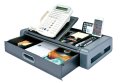 Aidata Deluxe Phone Station – Showing Drawer and Office Supplies