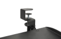 Click to enlarge Desk Clamp Tilting Keyboard Tray – Sturdy Steel Clamps
