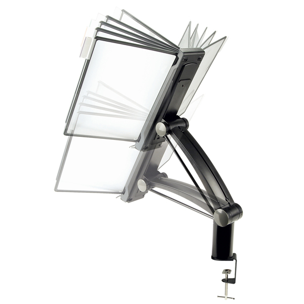 Flip Find Flex Arm Desk Clamp Reference Organizer By Aidata