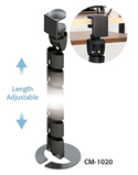 Under Desk Spine Cable Management - Length Adjustable