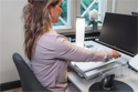 Click to enlarge FlexDesk 640 - Using Storage for Writing Utensils