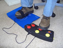 FooTime FootMouse and Programmable Pedal - in use