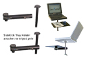 InsTand Sit/Stand Laptop Stand - with SideKick Mouse & Tray