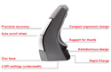 DXT Ergonomic Wireless Mouse - Features