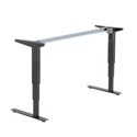 Click to enlarge 501-37 Series 2-Leg Electric Variable Width Height Adjustable Base, Black