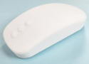 Active Key QuickClean Medical Mouse – Profile View
