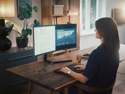 RollerMouse Pro in Use