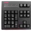 Left-Handed Mechanical Keyswitch Keyboard, left side detail