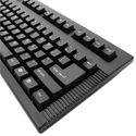 Left-Handed Mechanical Keyswitch Keyboard, right side detail