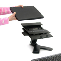 Neo-Flex Notebook Lift Stand - Accommodates Docking Stations