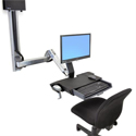 SV Sit-Stand Combo Extender in use on Styleview Sit-Stand Combo Arm