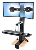 Ergotron Workfit S Dual Sit-Stand Workstation