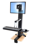 Ergotron Workfit S Single LD Sit-Stand Workstation