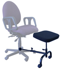 ErgoUP Double Leg Rest  - Attaches to Chair