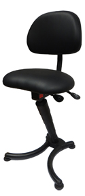 EZSIT Leaning Stool with Back