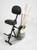 GIGCHR Foldable Perching Seat with Optional Guitar Stand Accessory