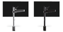 PROXIMA Lateral Monitor Arm - Silver or Black colour
