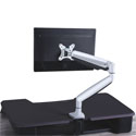 Eureka Single Monitor Arm on Desktop Sit-Stand