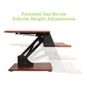 Eureka Sit-Stand Desktop Single Arm - Infinite Height Adjustment