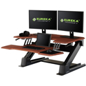 Eureka Standing Desk Converter 36 - Accommodates Dual Monitors & Laptop