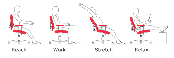 Executive Ergonomic Swing Chair by Eureka Ergonomic