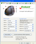 VerticalMouse 4, Driver Screen Capture