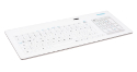 Cleankeys CK6 Wired Capacitive Desktop Glass Keyboard