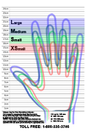 Handshoe Mouse - sizing chart