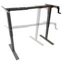 RELEVATE Manual Height Adjustable Desk Base