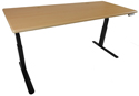 ThermoDesk Ellure Table Top in Light Maple