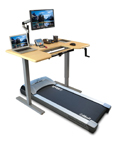 ThermoTread GT Desk Treadmill with Relevate Frame and Omega Denali ThermoDesk Table Top