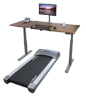 ThermoTread GT Desk Treadmill with Omega Denali (CenterMount) ThermoDesk Table Top