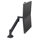 7500-Wing Dual LCD Arm - stacked vertically