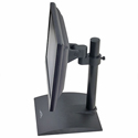 Flat Panel Stand with Pivot and Tilt - single monitor